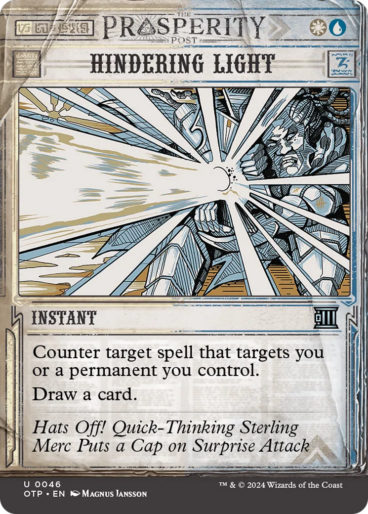 Lumière obstruante — Breaking News — Magic: The Gathering