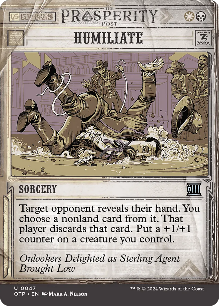 Humilier — Breaking News — Magic: The Gathering