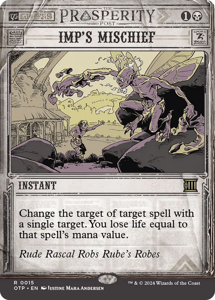 Imp's Mischief — Breaking News — Magic: The Gathering