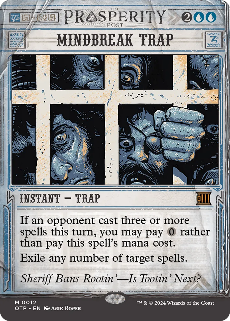 Mindbreak Trap — Breaking News — Magic: The Gathering