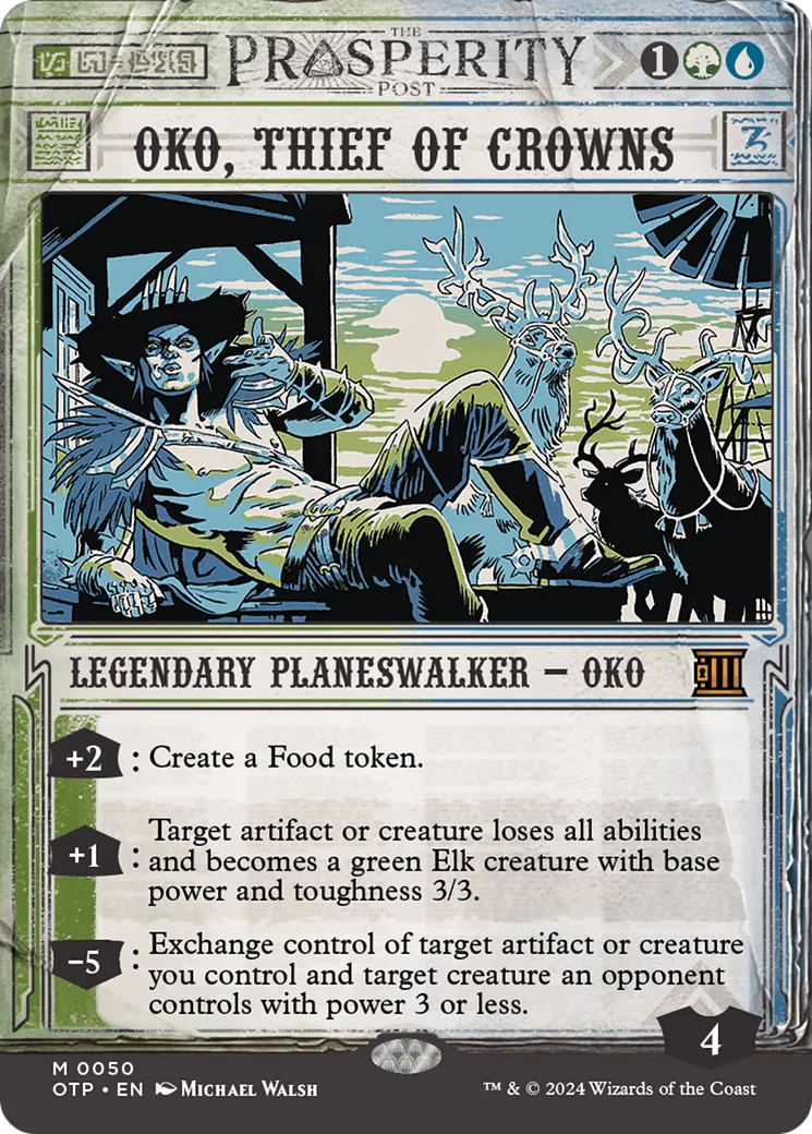 Oko, Thief of Crowns — Breaking News — Magic: The Gathering