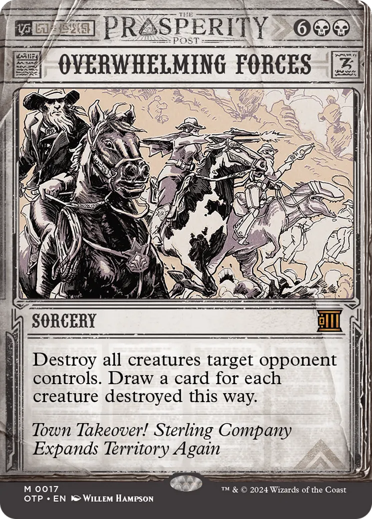 Overwhelming Forces — Breaking News — Magic: The Gathering