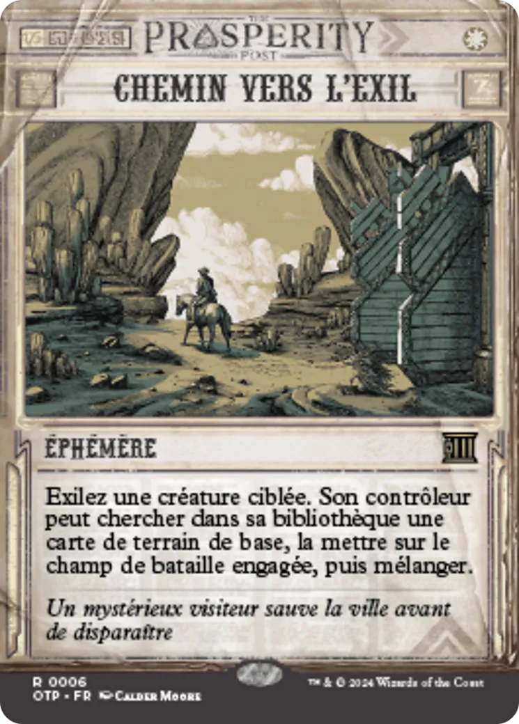 Chemin vers l'exil — Breaking News — Magic: The Gathering