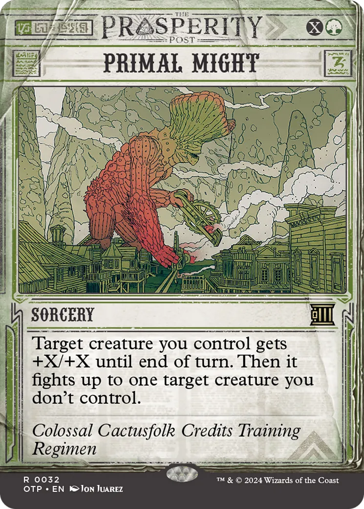 Puissance primordiale — Breaking News — Magic: The Gathering