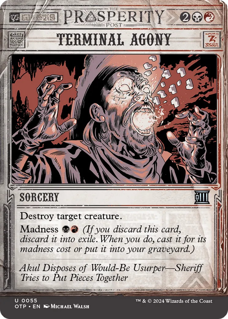 Terminal Agony — Breaking News — Magic: The Gathering