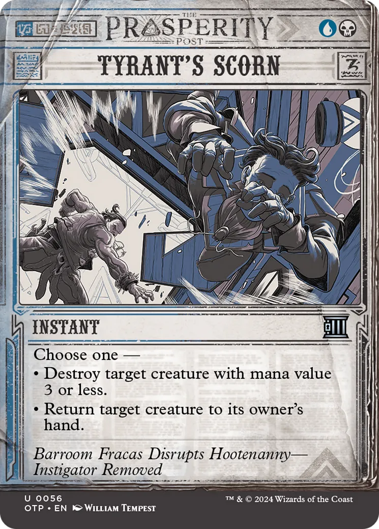 Tyrant's Scorn — Breaking News — Magic: The Gathering