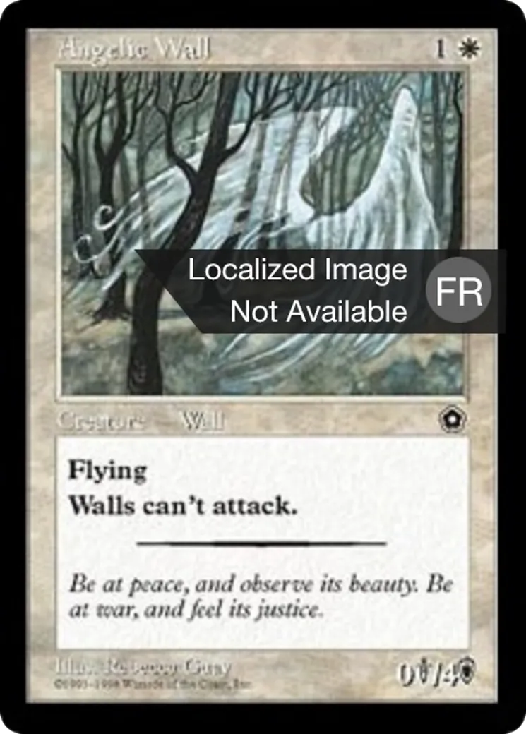Mur angélique — Portal Second Age — Magic: The Gathering