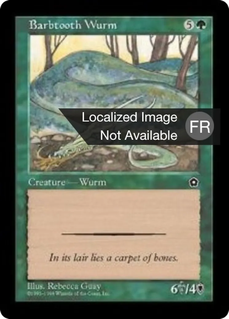 Guivre aux dents barbelées — Portal Second Age — Magic: The Gathering