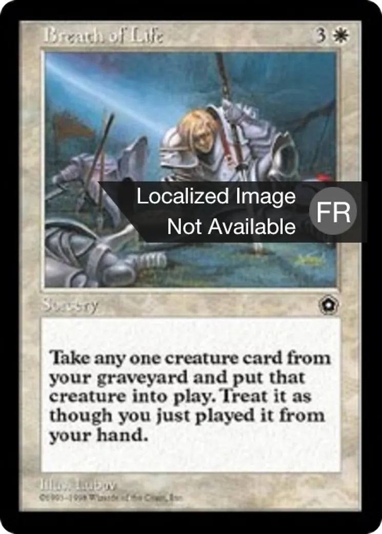 Souffle de vie — Portal Second Age — Magic: The Gathering
