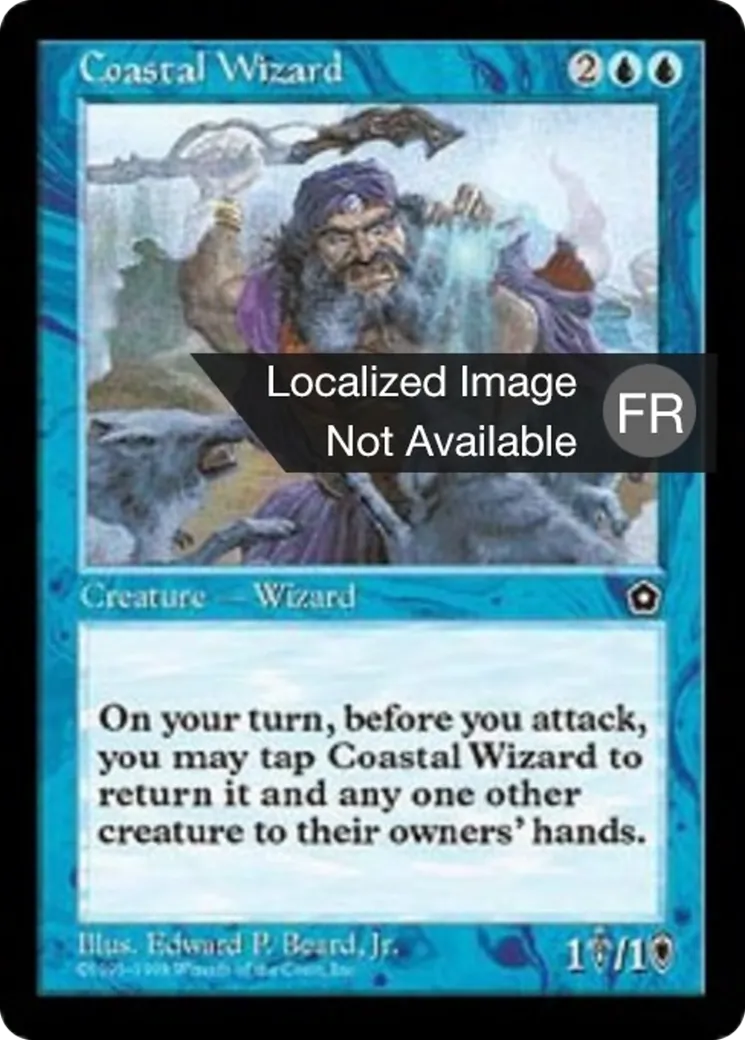 Magicien de la cote — Portal Second Age — Magic: The Gathering