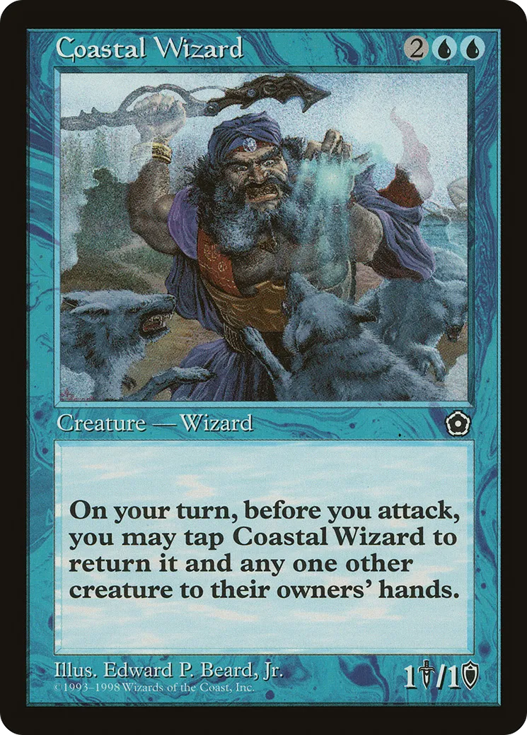 Magicien de la cote — Portal Second Age — Magic: The Gathering