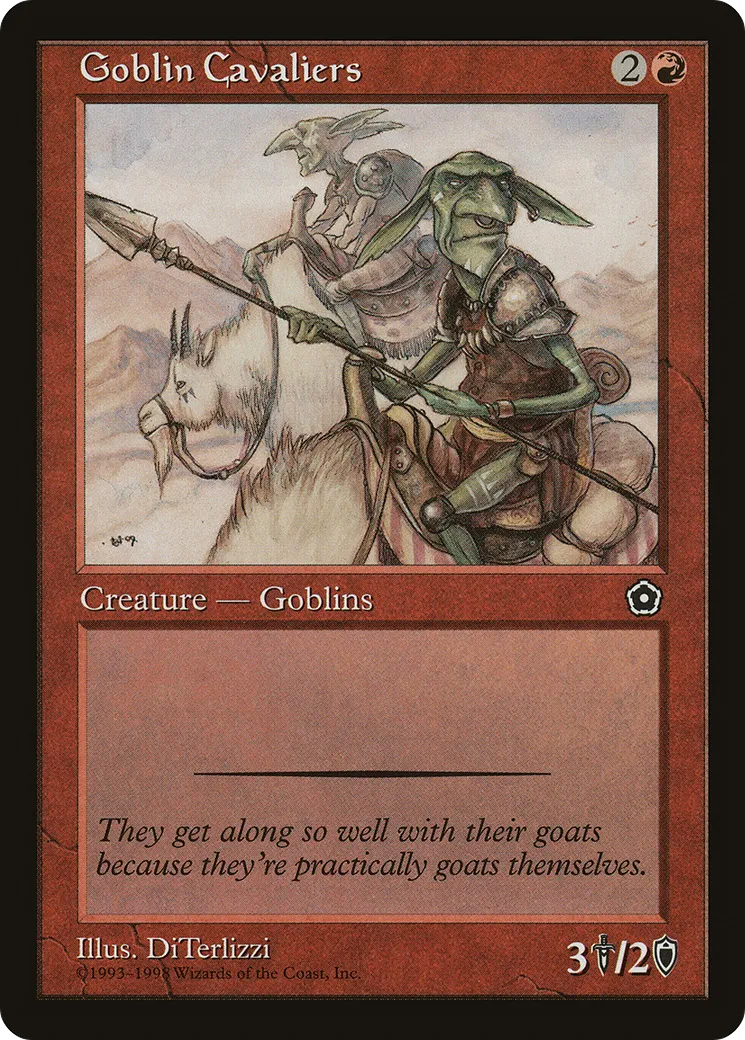Goblin Cavaliers — Portal Second Age — Magic: The Gathering