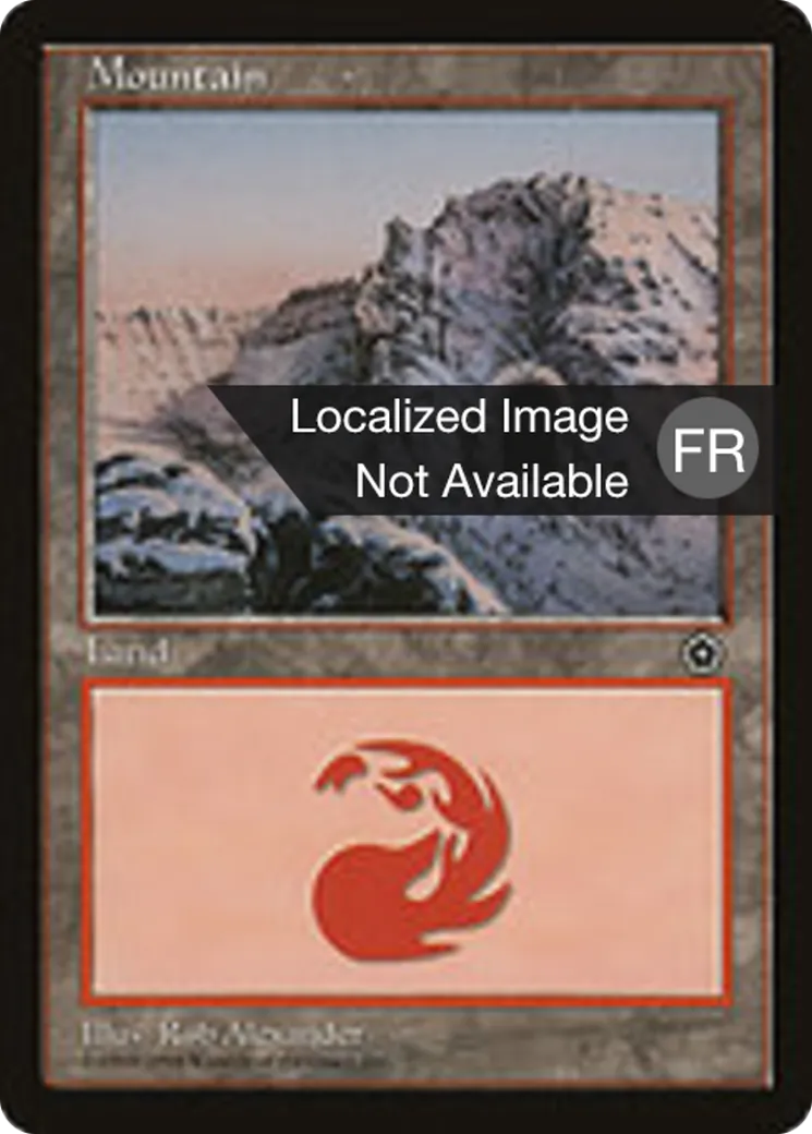 Montagne — Portal Second Age — Magic: The Gathering