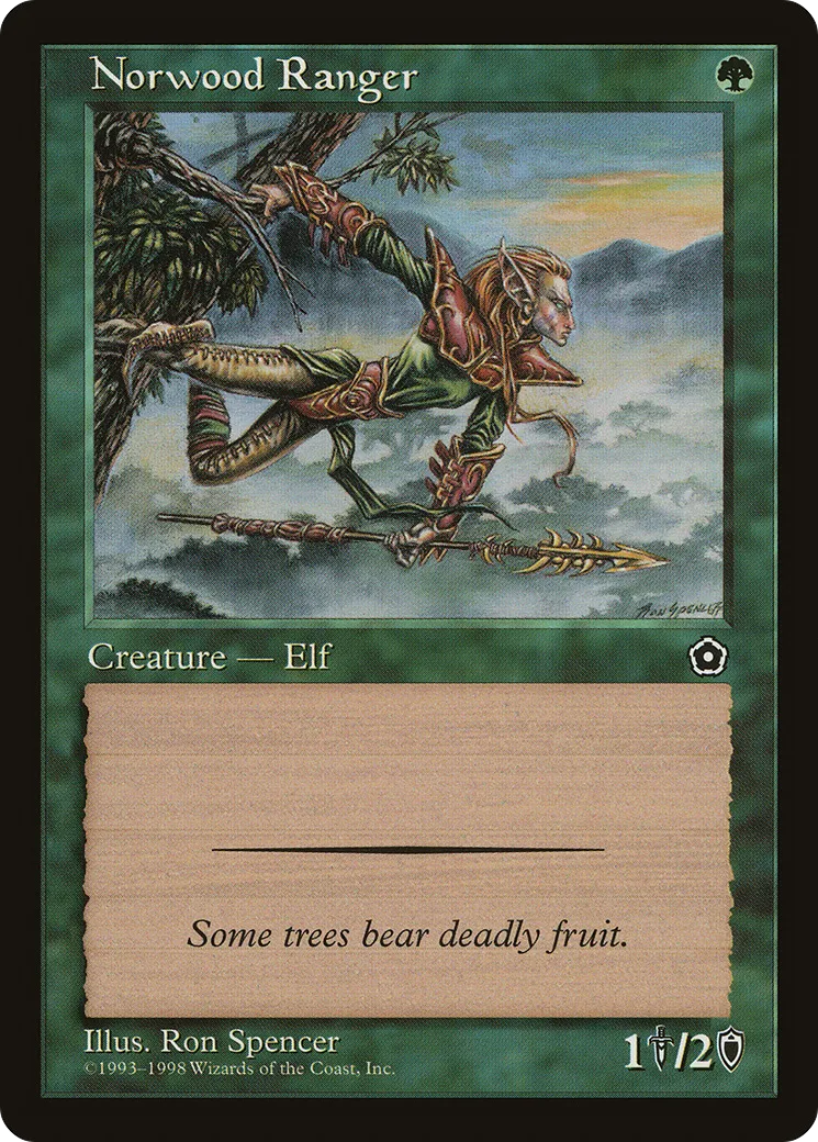 Norwood Ranger — Portal Second Age — Magic: The Gathering