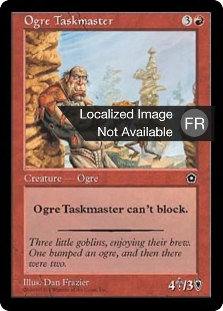 Surveillant ogre — Portal Second Age — Magic: The Gathering