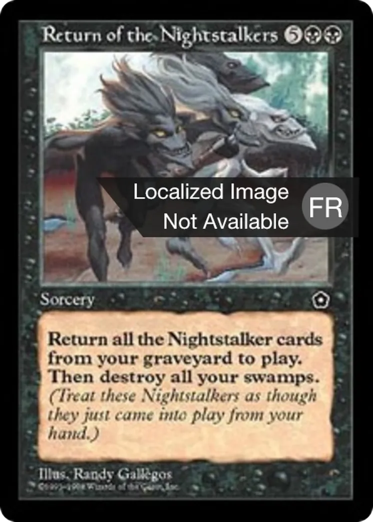 Le retour des chassenuits — Portal Second Age — Magic: The Gathering