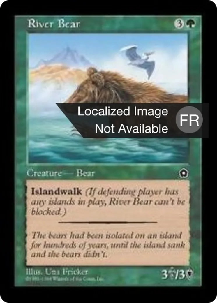Ours des rivières — Portal Second Age — Magic: The Gathering