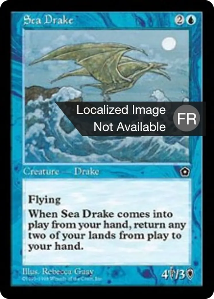 Drakôn marin — Portal Second Age — Magic: The Gathering