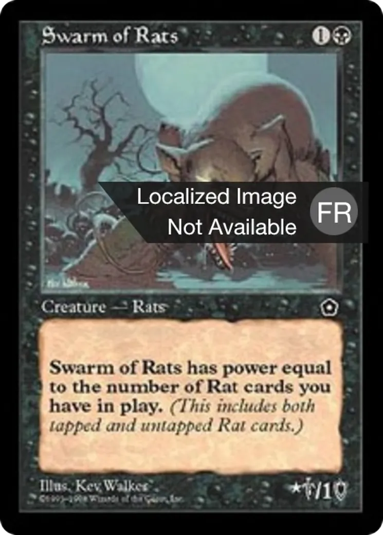 Colonie de rats — Portal Second Age — Magic: The Gathering