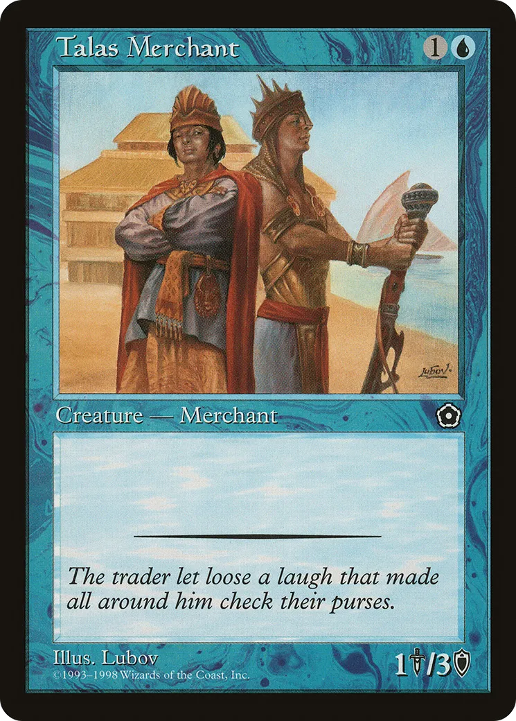 Marchand de Talas — Portal Second Age — Magic: The Gathering