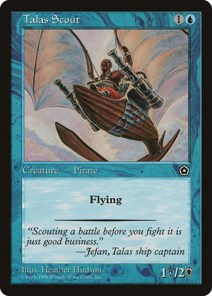 Éclaireur de Talas — Portal Second Age — Magic: The Gathering