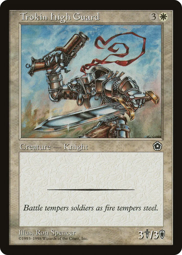 Haut garde de Trokin — Portal Second Age — Magic: The Gathering
