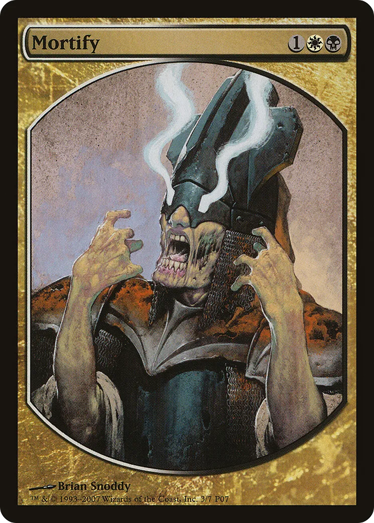 Mortification — Magic Player Rewards 2007 — Magic: The Gathering