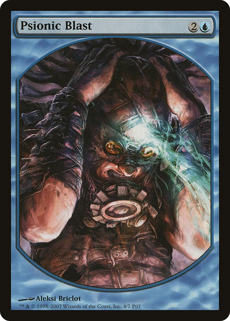 Salve psionique — Magic Player Rewards 2007 — Magic: The Gathering