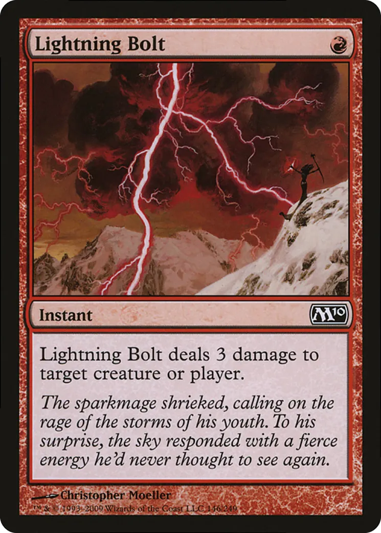Foudre — Magic Player Rewards 2009 — Magic: The Gathering