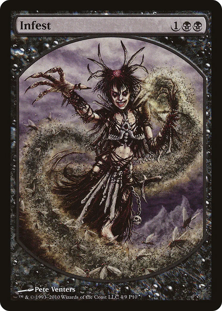 Infestation — Magic Player Rewards 2010 — Magic: The Gathering