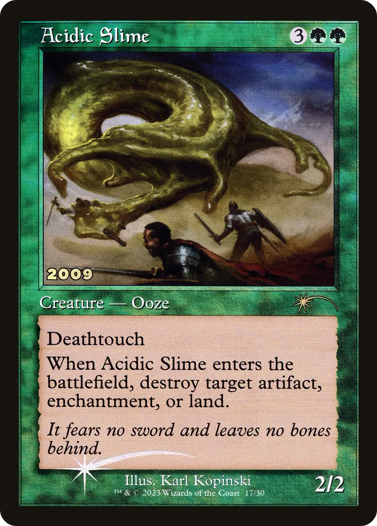 Boue acide — 30th Anniversary Play Promos — Magic: The Gathering