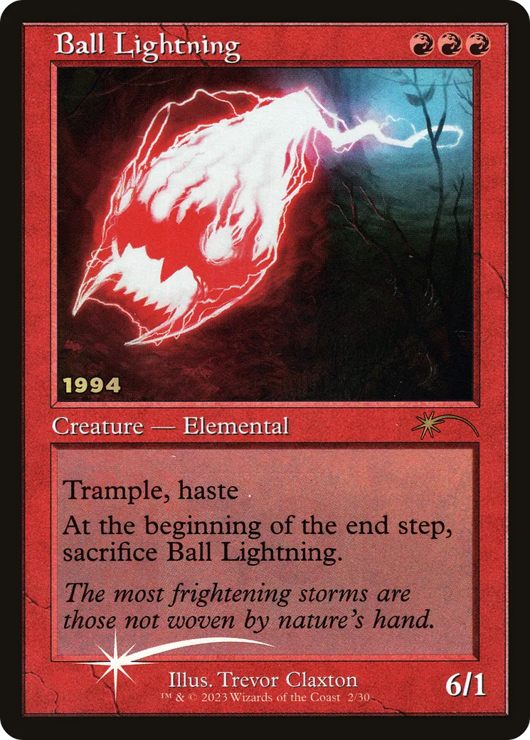 Boule fulgurante — 30th Anniversary Play Promos — Magic: The Gathering