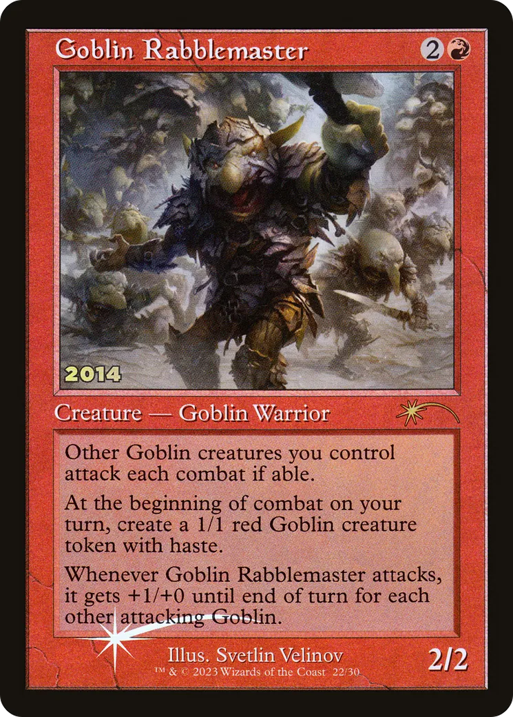 Maître plébéien gobelin — 30th Anniversary Play Promos — Magic: The Gathering