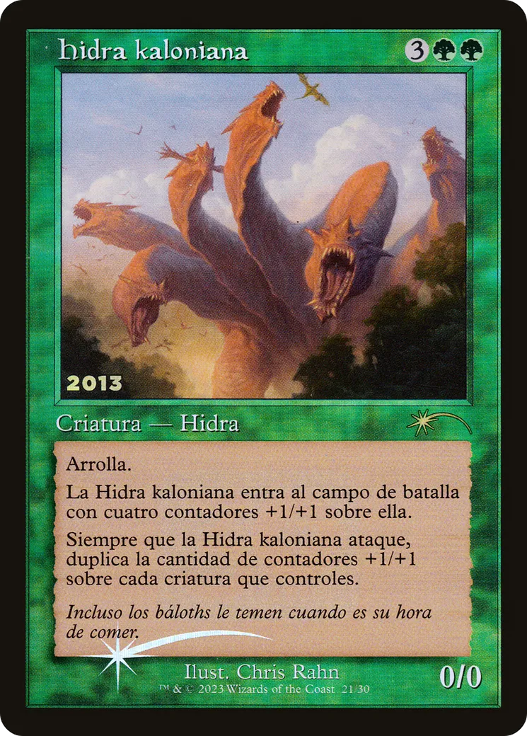 Hydre kalonienne — 30th Anniversary Play Promos — Magic: The Gathering