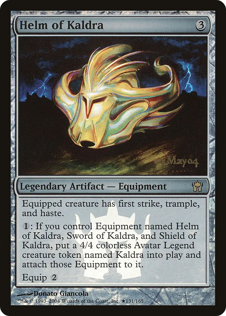 Heaume de Kaldra — Fifth Dawn Promos — Magic: The Gathering