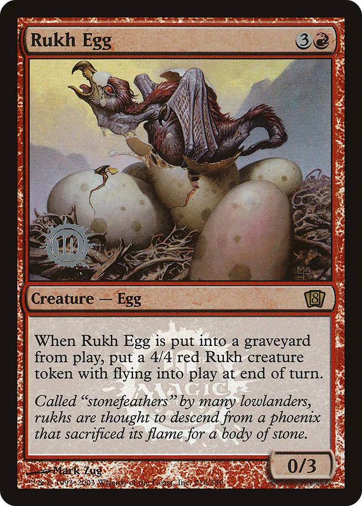 Rukh Egg — Eighth Edition Promos — Magic: The Gathering