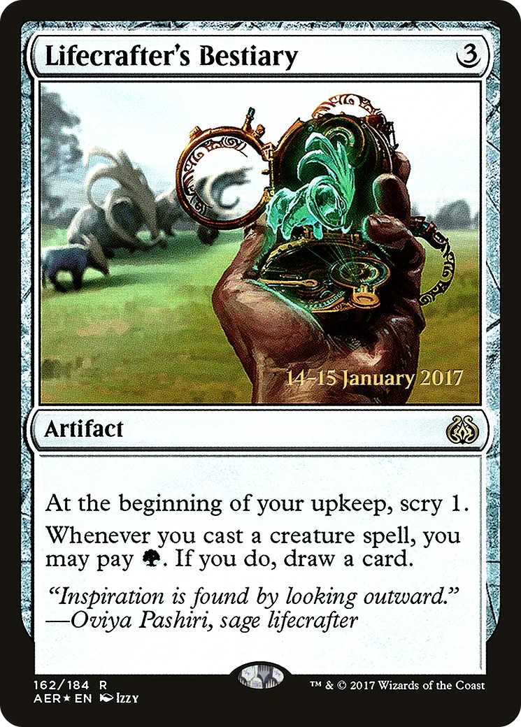 Lifecrafter's Bestiary — Aether Revolt Promos — Magic: The Gathering