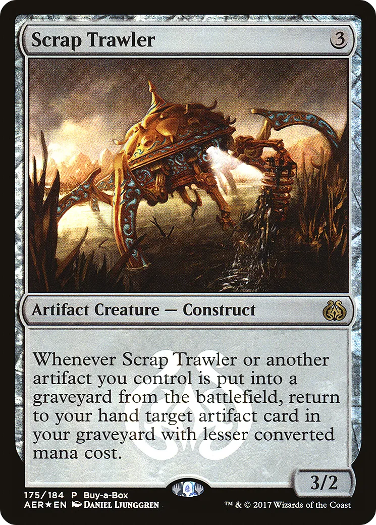 Scrap Trawler — Aether Revolt Promos — Magic: The Gathering