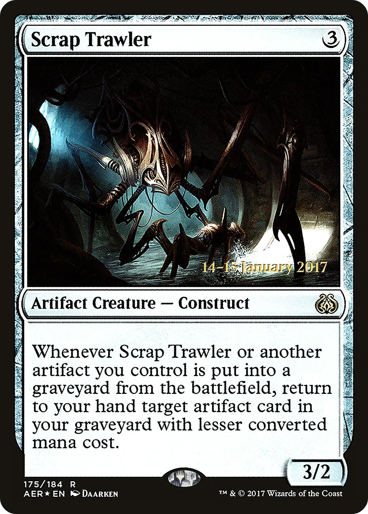 Scrap Trawler — Aether Revolt Promos — Magic: The Gathering