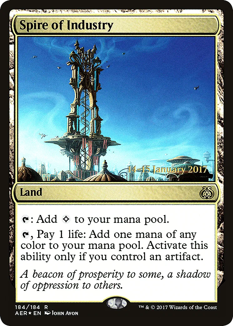 Tour de l'industrie — Aether Revolt Promos — Magic: The Gathering