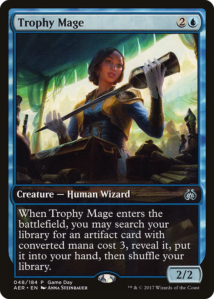 Trophy Mage — Aether Revolt Promos — Magic: The Gathering
