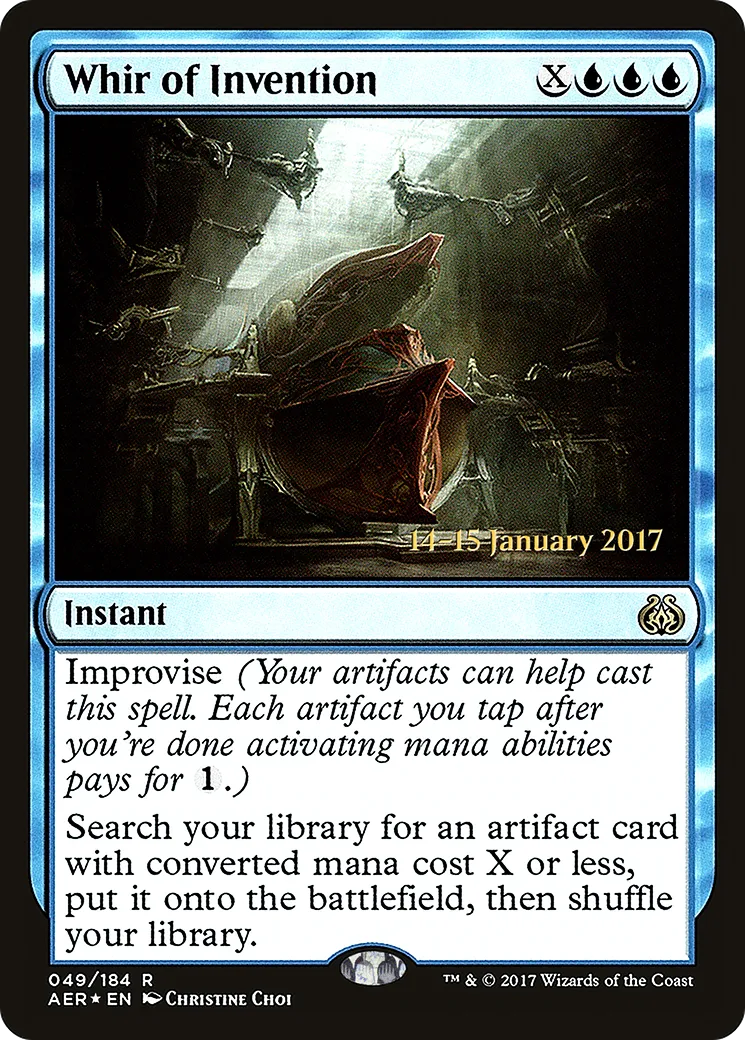 Whir of Invention — Aether Revolt Promos — Magic: The Gathering