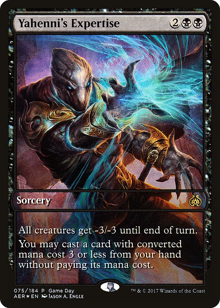 Yahenni's Expertise — Aether Revolt Promos — Magic: The Gathering