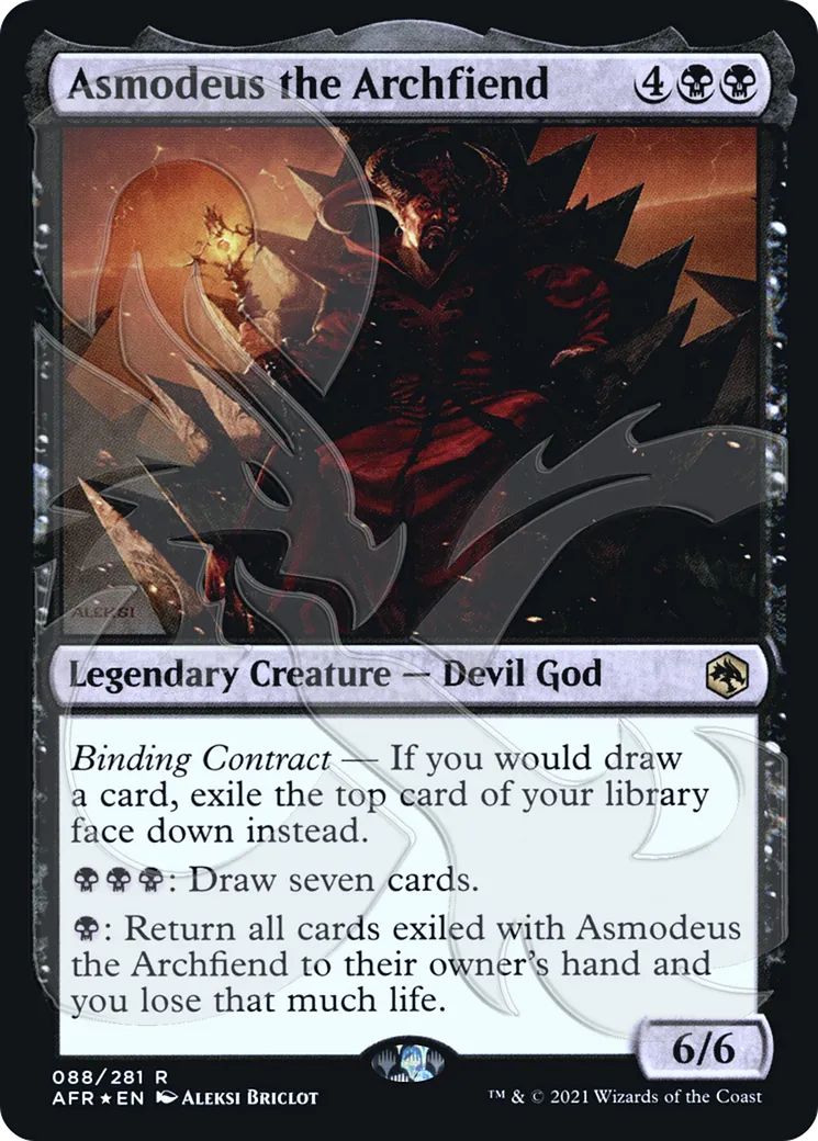 Asmodée l'archifiélon — Adventures in the Forgotten Realms Promos — Magic: The Gathering