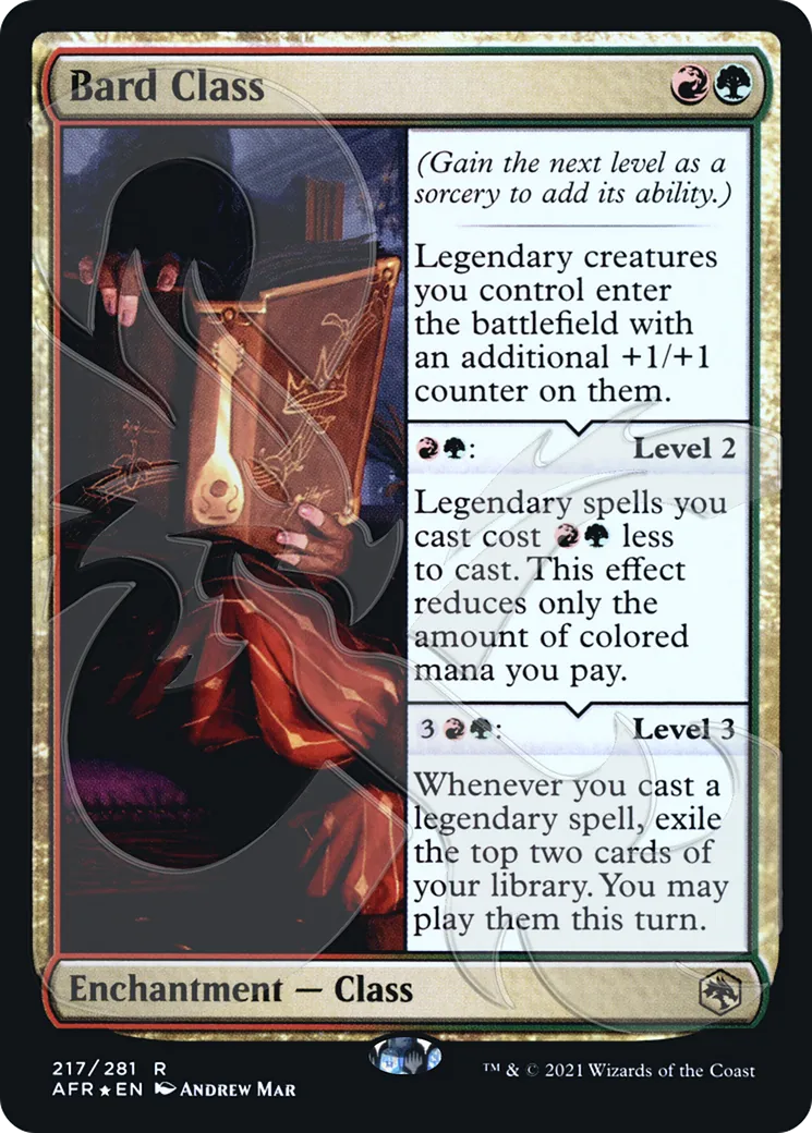 Classe : barde — Adventures in the Forgotten Realms Promos — Magic: The Gathering