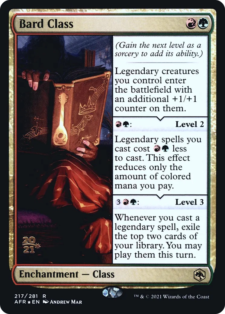 Classe : barde — Adventures in the Forgotten Realms Promos — Magic: The Gathering