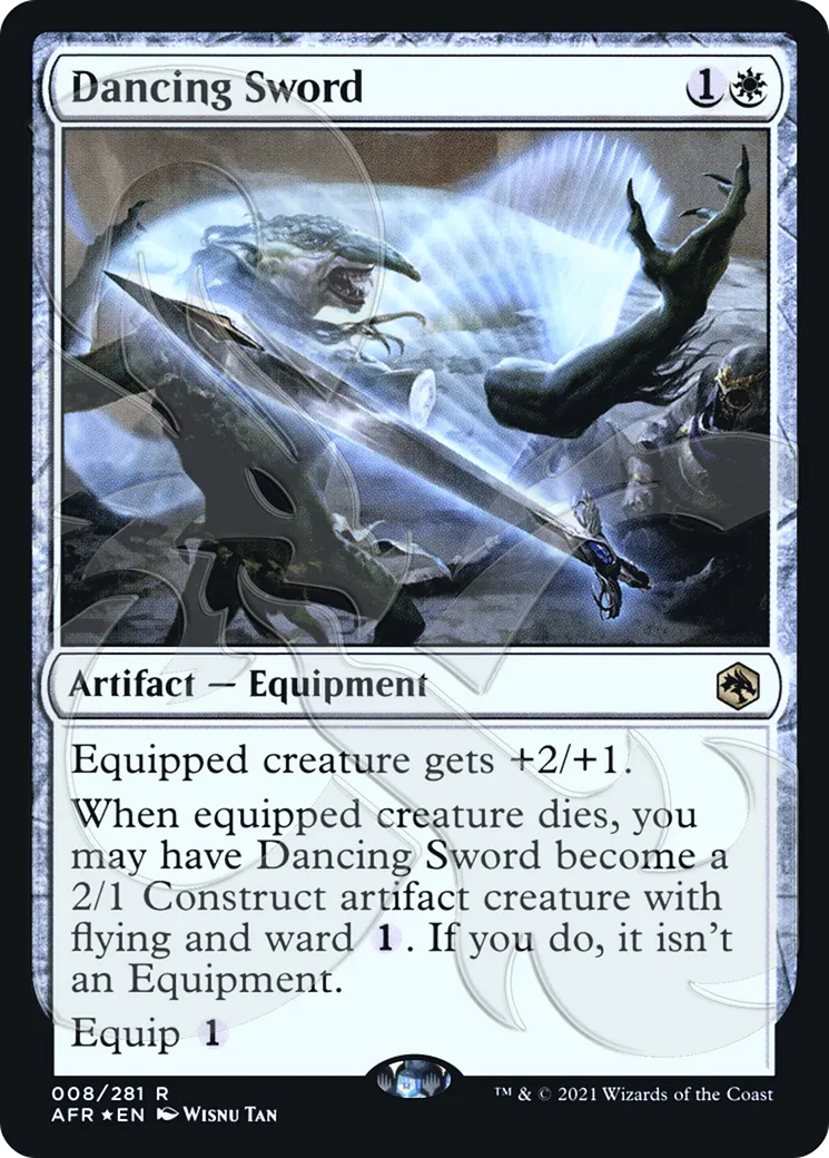 Épée dansante — Adventures in the Forgotten Realms Promos — Magic: The Gathering