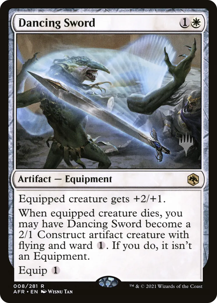 Épée dansante — Adventures in the Forgotten Realms Promos — Magic: The Gathering