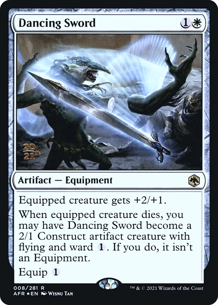 Épée dansante — Adventures in the Forgotten Realms Promos — Magic: The Gathering
