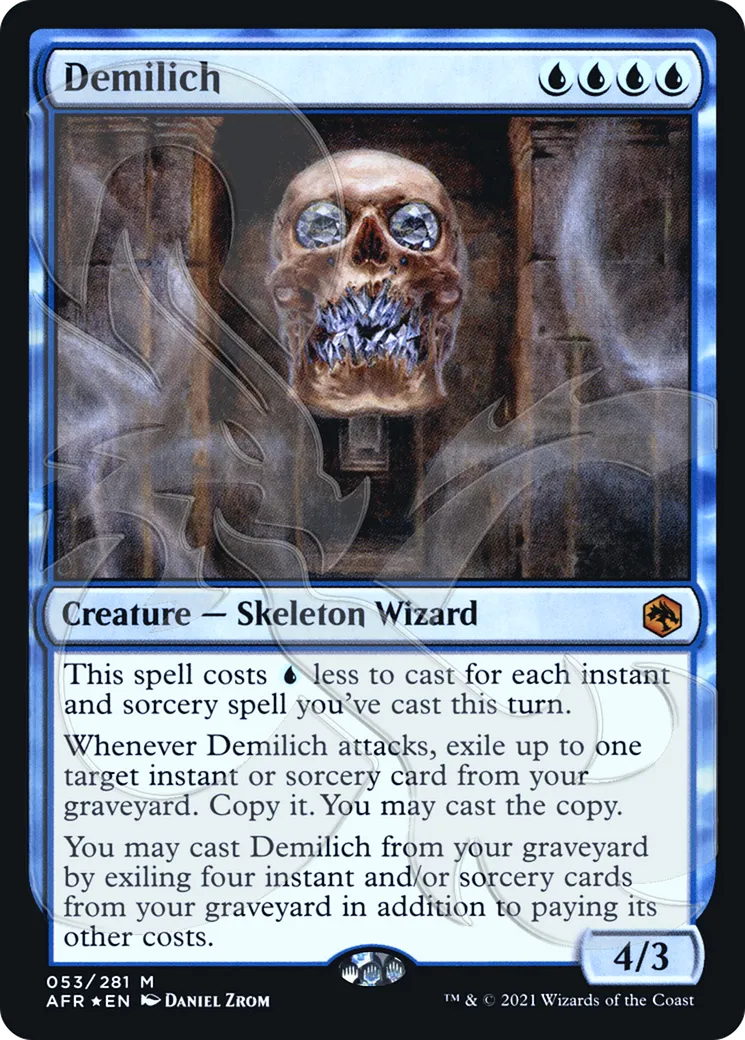 Demi-liche — Adventures in the Forgotten Realms Promos — Magic: The Gathering